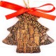 München - Neues Rathaus - Weihnachtsbaum-form, braun, handgefertigte Keramik, Weihnachtsbaumschmuck 2