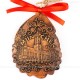 München - Neues Rathaus - Weihnachtsmann-form, braun, handgefertigte Keramik, Baumschmuck zu Weihnachten 2