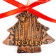 Kölner Dom - Weihnachtsbaum-form, braun, handgefertigte Keramik, Weihnachtsbaumschmuck 2