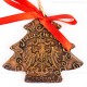Bundesadler - Wappen - Weihnachtsbaum-form, braun, handgefertigte Keramik, Weihnachtsbaumschmuck 2