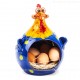 Eierkorb Huhn aus Keramik - Tischdeko und Osterdeko 2